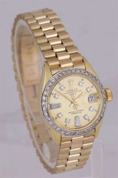 ladies gold rolex watches for sale|authentic ladies rolex watches.